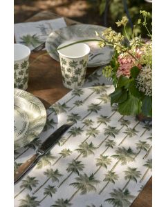 Chemin de table en coton Jungle tropical à prix discount