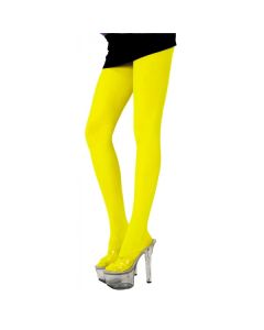 Collant fluo - jaune