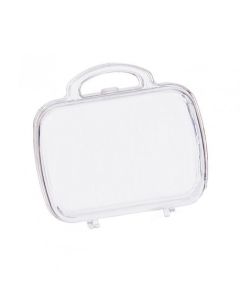 Contenant valise en plexi pour dragées mariage 