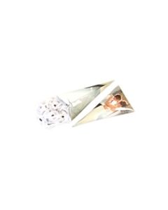 cornet serpentins blancs