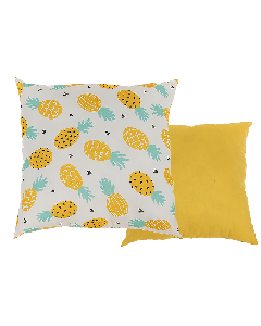 Coussin ananas - 40 cm x 40 cm pas cher