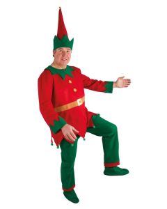 Costume adulte Lutin en feutrine à prix discount