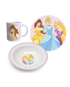 Set petit dejeuner Princesses Disney