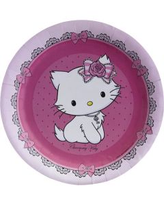 8 petites assiettes Charmmy Kitty PM