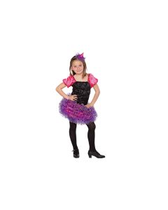Costume fille sorcière lilas - Taille 7/9 ans