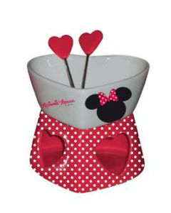 Fondue a chocolat Minnie pour deux personne