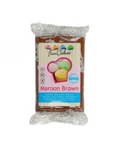 Pâte à  sucre Funcakes marron 250 g