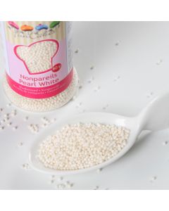 Mini perles blanc nacré 80 g