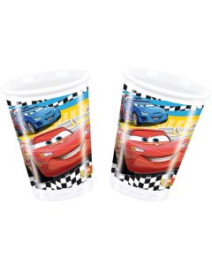 Lot de 8 Gobelets anniversaire Cars RSN