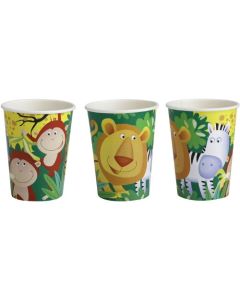 8 gobelets Safari