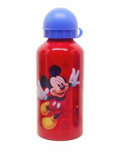 Gourde aluminium Mickey - rouge