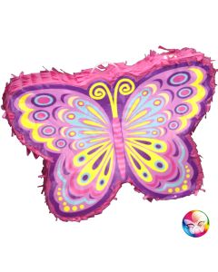 Piñata papillon rose