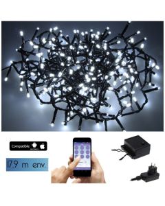 Guirlande 180 leds avec appli smartphone - 17.9 m pas chère