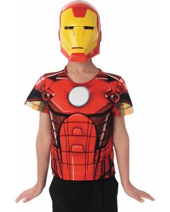 Plastron enfant 3D Iron Man – Taille 8/10 ans