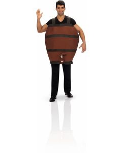 Déguisement homme tonneau de vin - Taille L