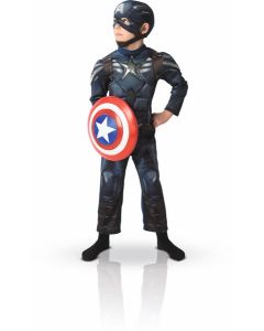 Déguisement garçon Captain America luxe - Taille 8/10 ans