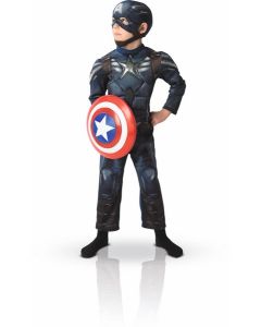 Panoplie garçon Captain America luxe - Taille 3-4 ans