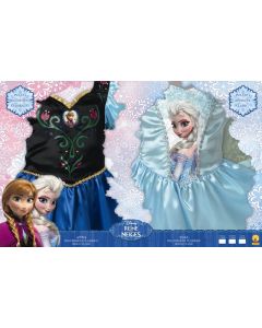 Pack deux déguisements Reine des Neiges - 8/10 ans