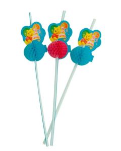 Pailles flexibles Winnie l'ourson