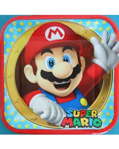 8 Assiettes Super Mario
