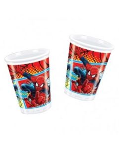 8 gobelets ultimate spiderman