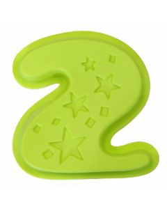 Moule silicone chiffre 2