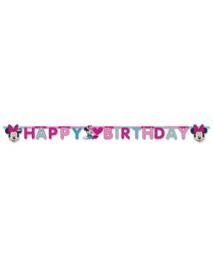 Bannière "Happy Birthday" - Minnie Pois 