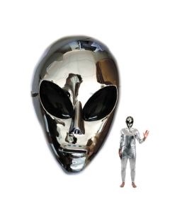 Masque Alien argent