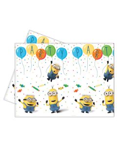 Nappe anniversaire Minions Moi moche et méchant