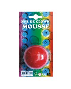 Nez de clown en mousse