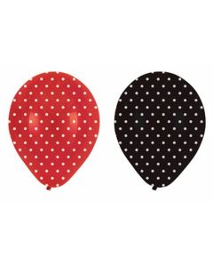 6 ballons coccinelle