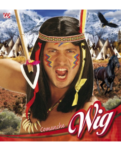 perruque comanche indien