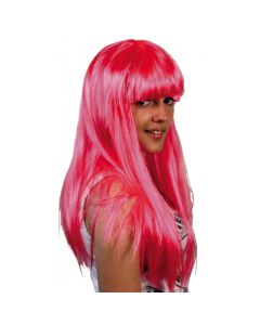 Perruque femme Morgane - rose