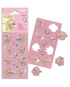 10 mini-stickers Lillebi