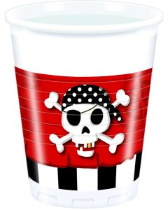 8 gobelets Pirate's Comeback