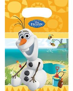 6 pochettes Olaf Summer - La Reine des Neiges