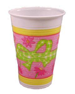 Gobelets en plastique Poney lot de 6