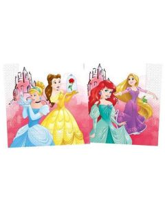 20 Serviettes Princesses Disney compost