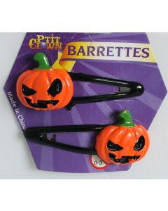 2 barrettes Halloween