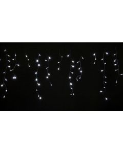 Rideau lumineux extérieur 100 leds blanches pas cher