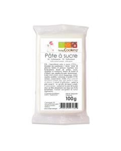 Pâte à  sucre blanche 100gr