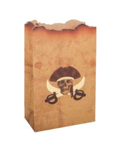 Sachets en kraft thème pirate