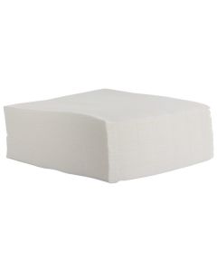 serviette jetable blanche