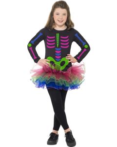 Tutu néon multicolore