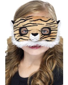 Masque enfant peluche tigre