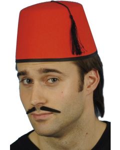 Fez homme rouge uni