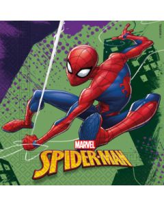 20 serviettes Spiderman