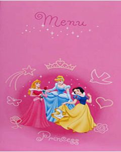 5 Menus "Princesses Disney"