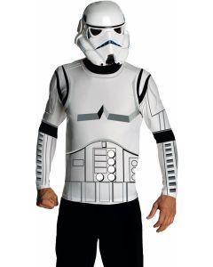 Haut et masque homme Stormtrooper