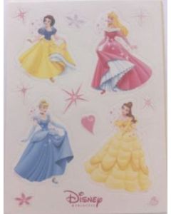24 stickers princesse disney
